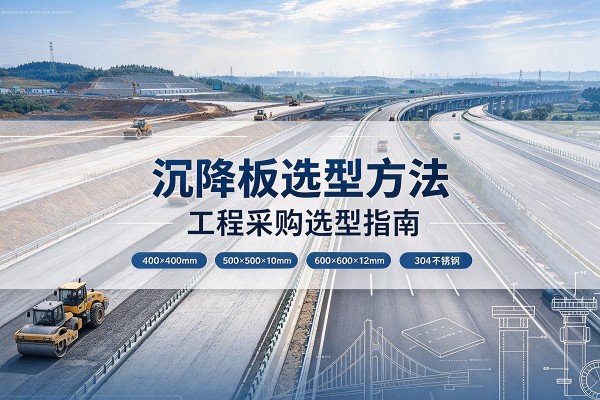 锦州沉降板选择方法