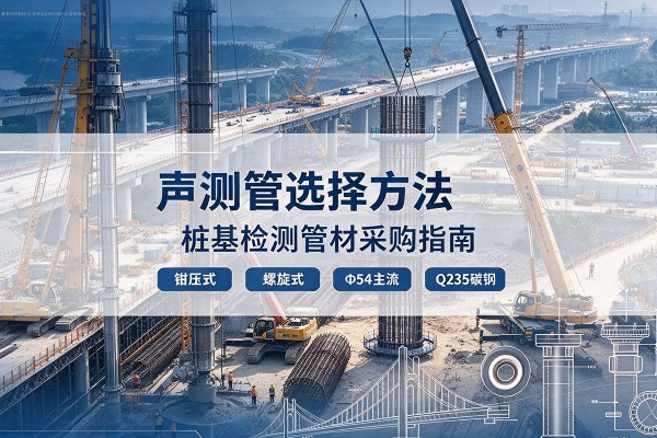 锦州声测管选型标准