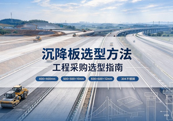 锦州沉降板选择方法