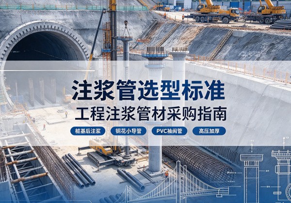 锦州注浆管选型标准